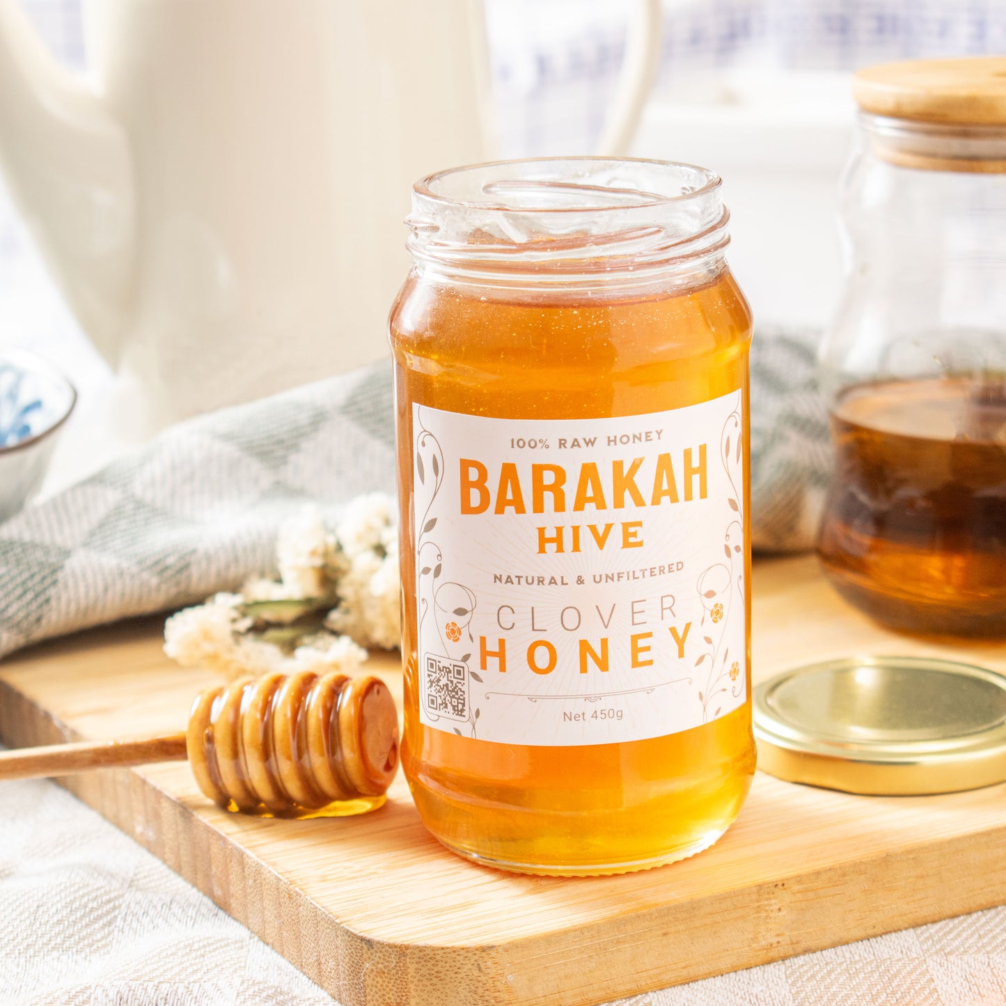 CLOVER HONEY | 100% RAW & UNFILTERED