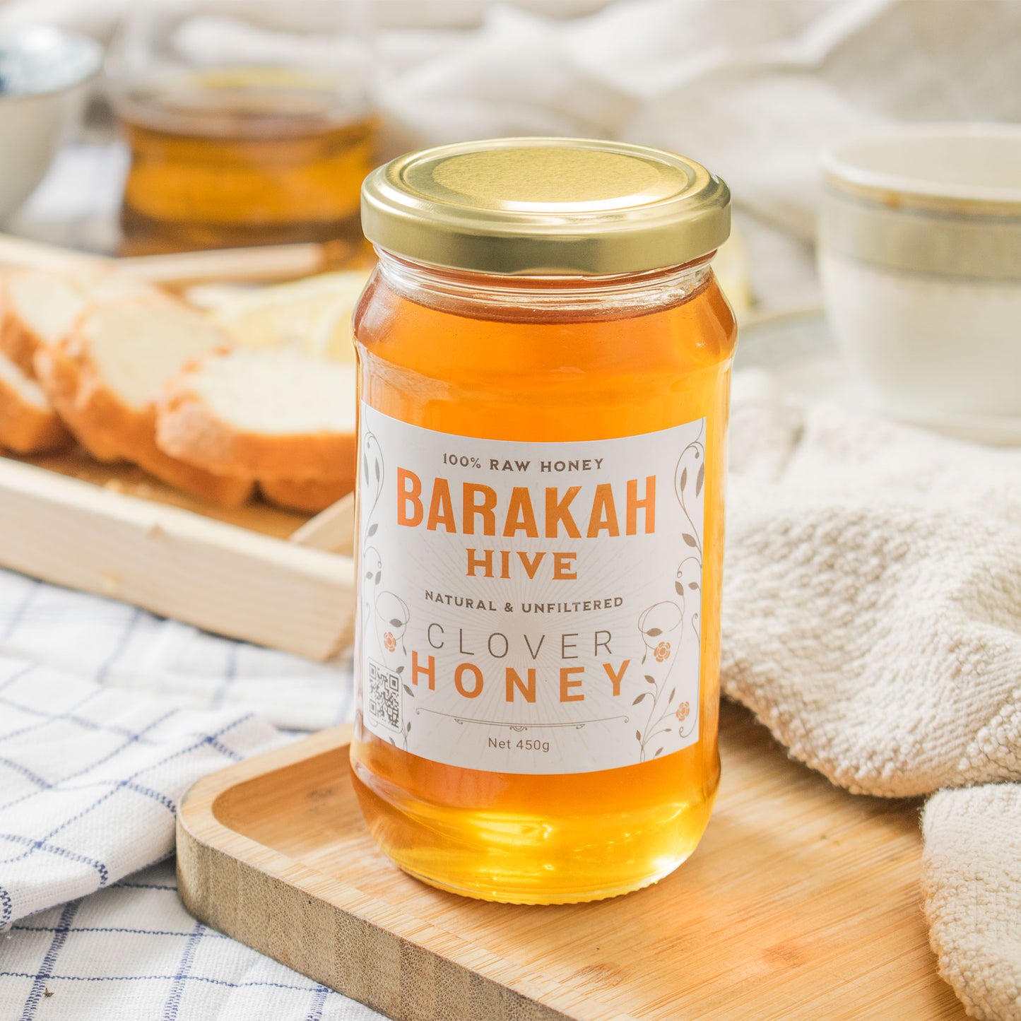 CLOVER HONEY | 100% RAW & UNFILTERED